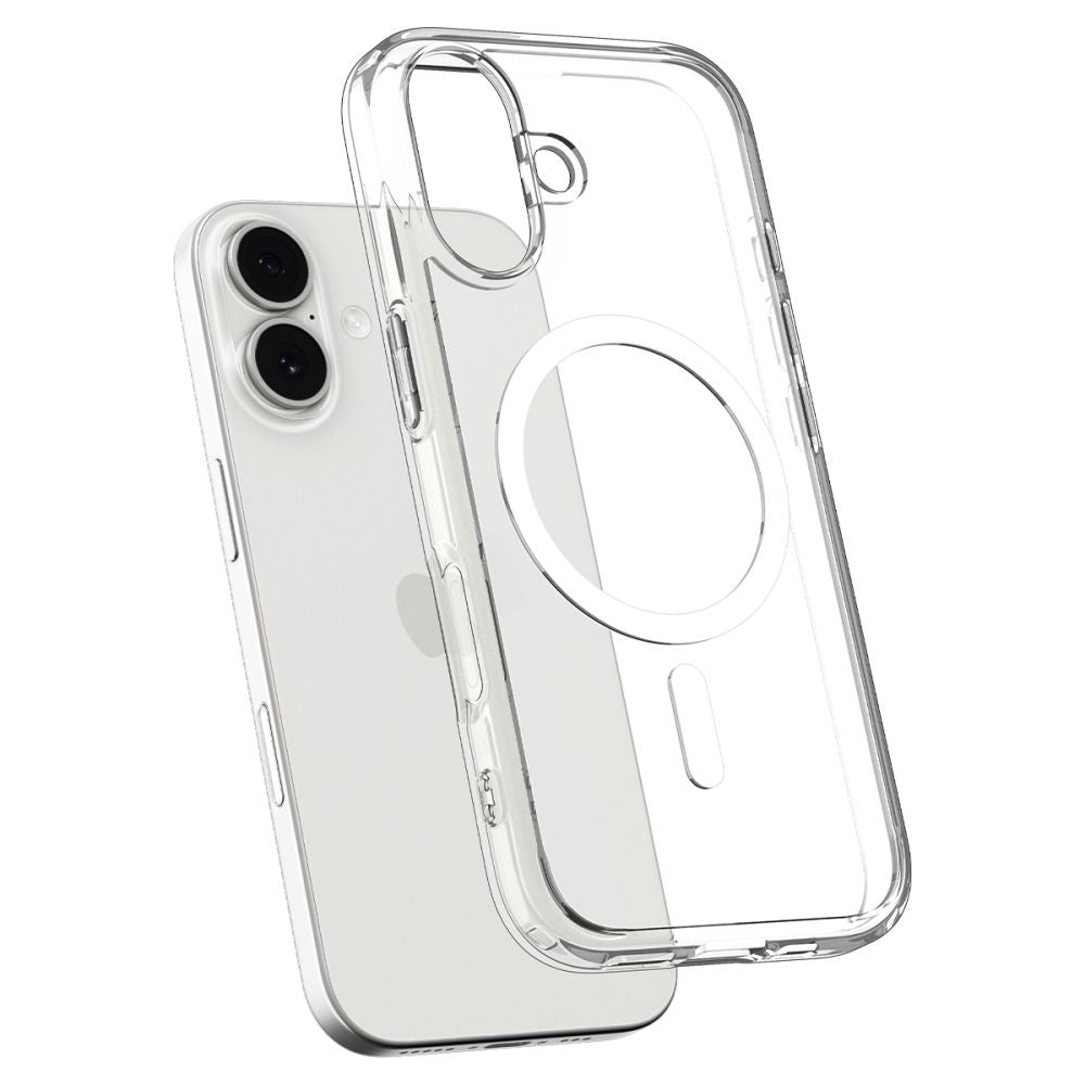 Etui MagSafe dla Apple iPhone 17, Spigen, Ultra Hybrid, Białe