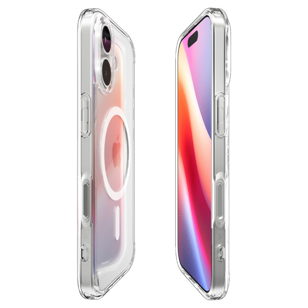 Etui MagSafe dla Apple iPhone 17, Spigen, Ultra Hybrid, Białe