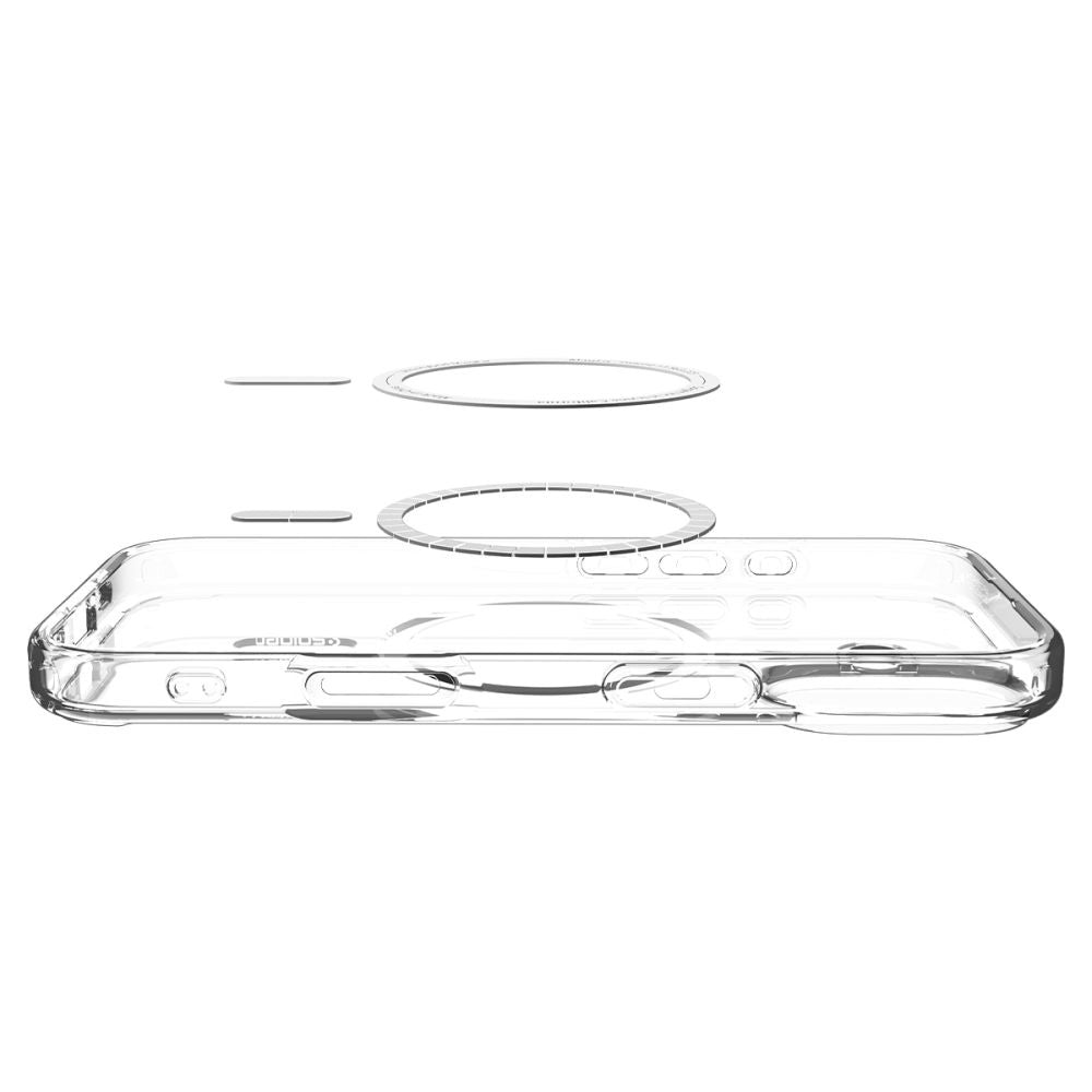 Etui MagSafe dla Apple iPhone 17, Spigen, Ultra Hybrid, Satynowa Biel