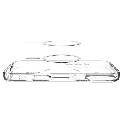 Etui MagSafe dla Apple iPhone 17, Spigen, Ultra Hybrid, Satynowa Biel