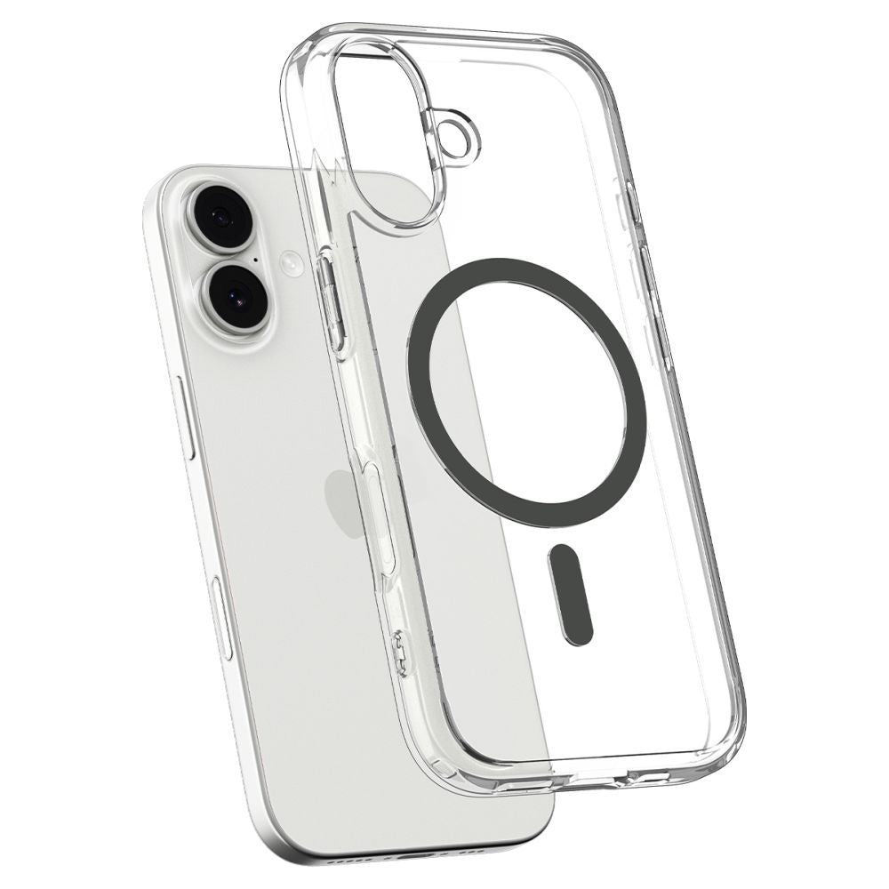 Etui MagSafe dla Apple iPhone 17, Spigen, Ultra Hybrid, Szare