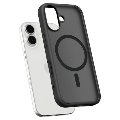 Etui MagSafe dla Apple iPhone 17, Spigen, Ultra Hybrid, Satynowa Czarność