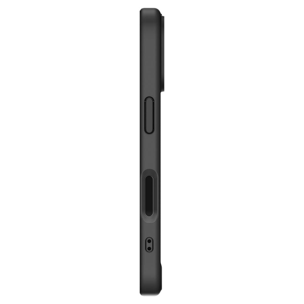 Etui MagSafe dla Apple iPhone 17, Spigen, Ultra Hybrid, Satynowa Czarność
