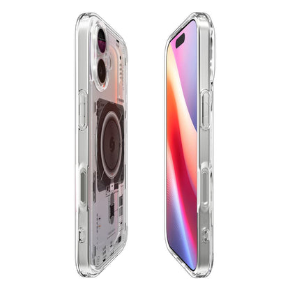 Etui MagSafe dla Apple iPhone 17, Spigen, Ultra Hybrid Neo One, Przezroczyste