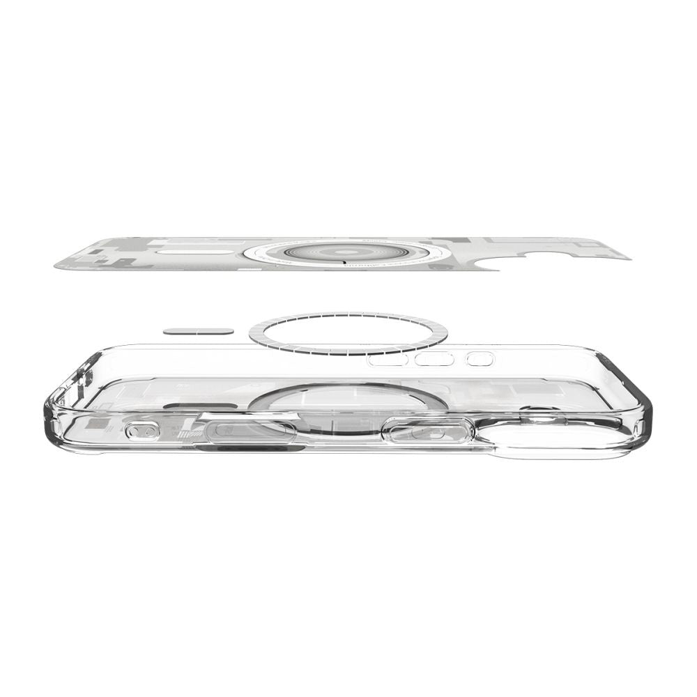Etui MagSafe dla Apple iPhone 17, Spigen, Ultra Hybrid Zero One, Białe