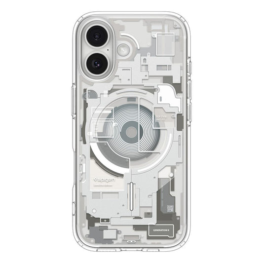 Etui MagSafe dla Apple iPhone 17, Spigen, Ultra Hybrid Zero One, Beżowy