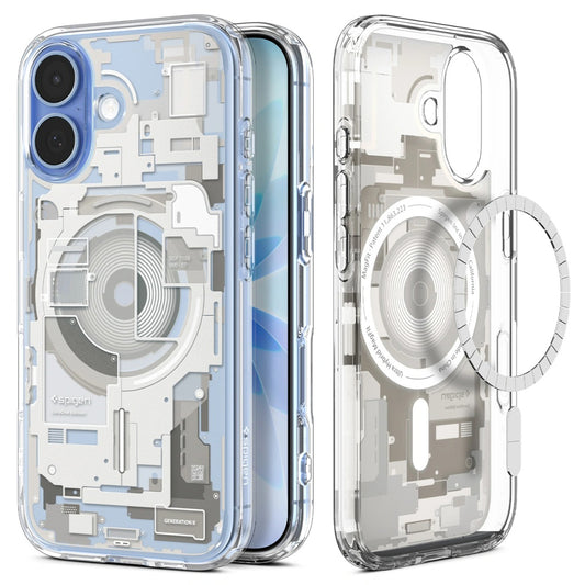 Etui MagSafe dla Apple iPhone 17, Spigen, Ultra Hybrid Zero One, Beżowy