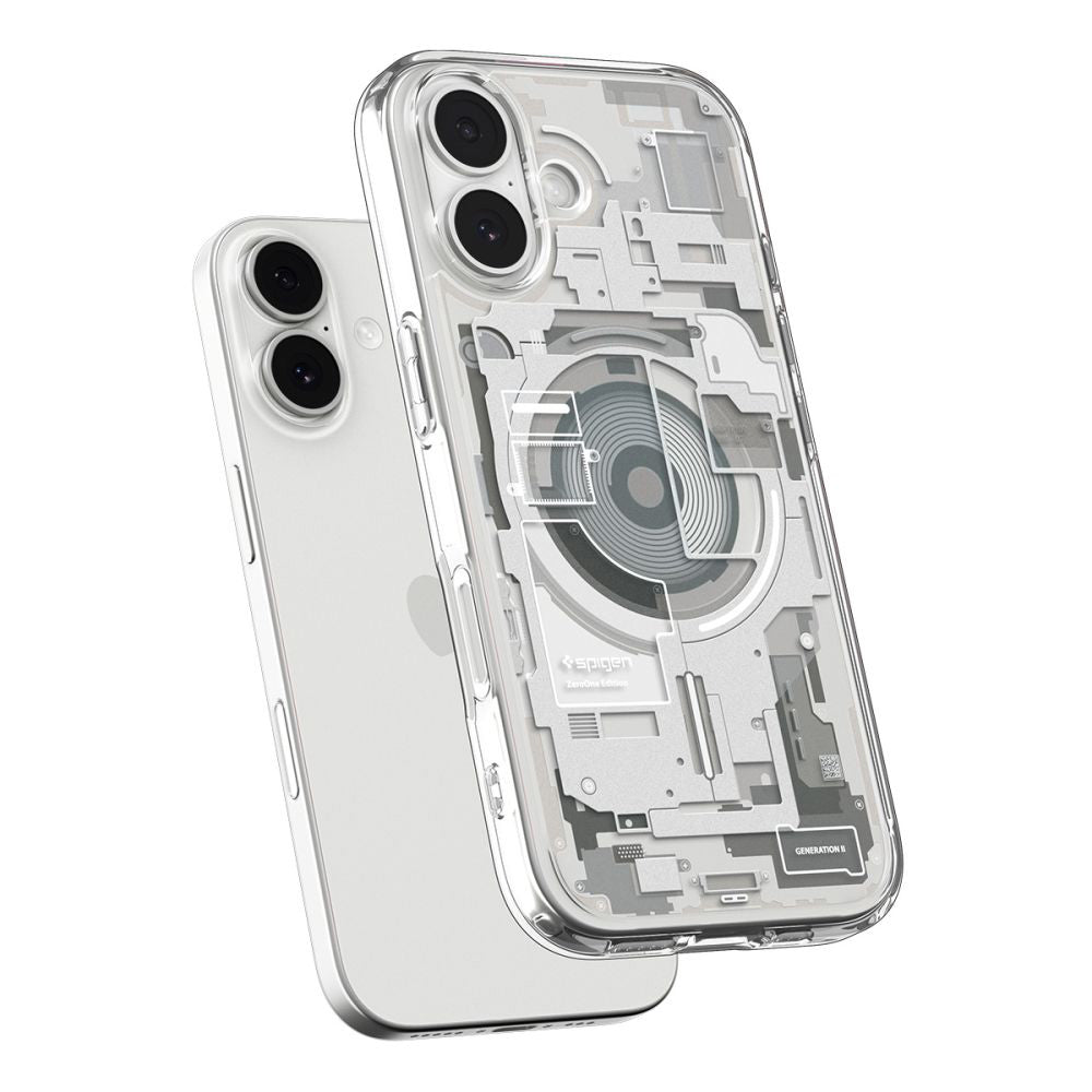 Etui MagSafe dla Apple iPhone 17, Spigen, Ultra Hybrid Zero One, Beżowy