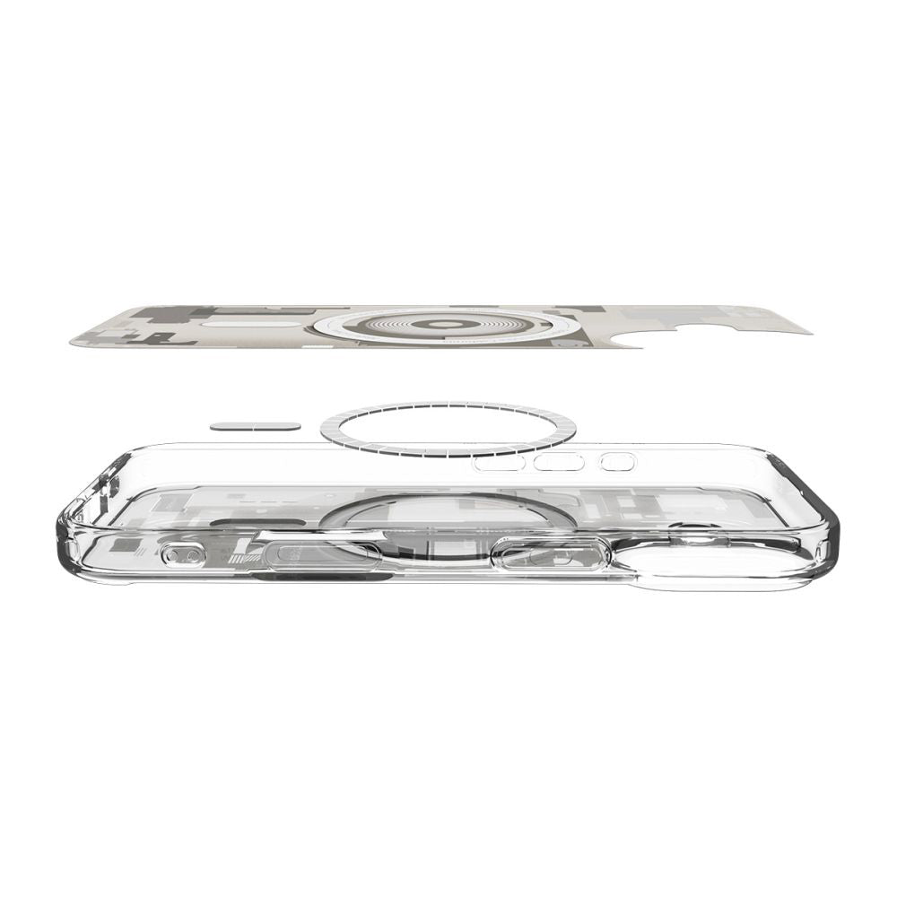 Etui MagSafe dla Apple iPhone 17, Spigen, Ultra Hybrid Zero One, Beżowy