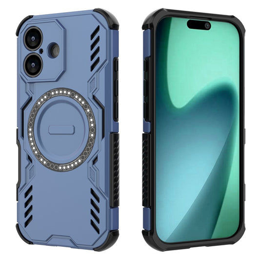 Etui MagSafe dla Apple iPhone 17, Techsuit, ArmorMag, Niebieskie
