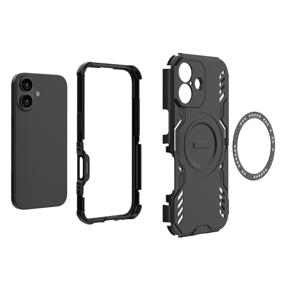 Etui MagSafe dla Apple iPhone 17, Techsuit, ArmorMag, Niebieskie