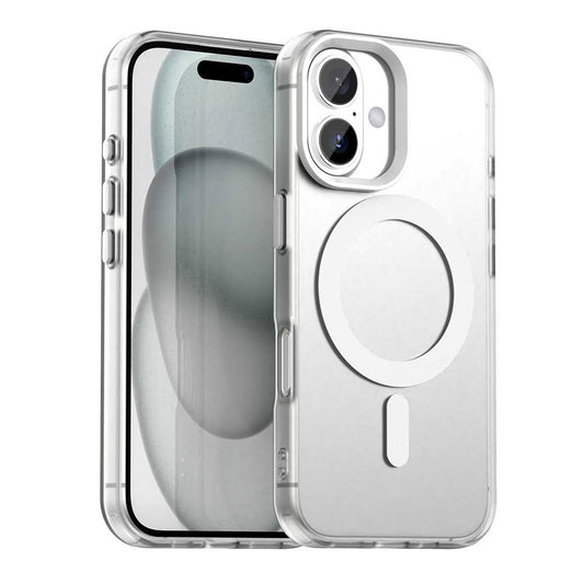 Etui MagSafe dla Apple iPhone 17, Techsuit, CandyCase, Białe