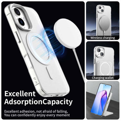 Etui MagSafe dla Apple iPhone 17, Techsuit, CandyCase, Białe