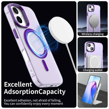 Etui MagSafe dla Apple iPhone 17, Techsuit, CandyCase, Fioletowy