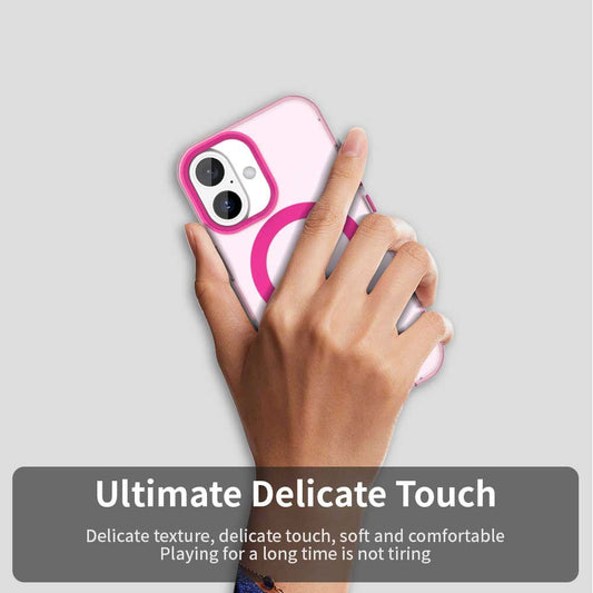 Etui MagSafe dla Apple iPhone 17, Techsuit, CandyCase, Różowy