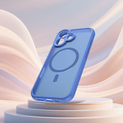 Etui MagSafe dla Apple iPhone 17, Techsuit, HaloFrost II, Niebieskie
