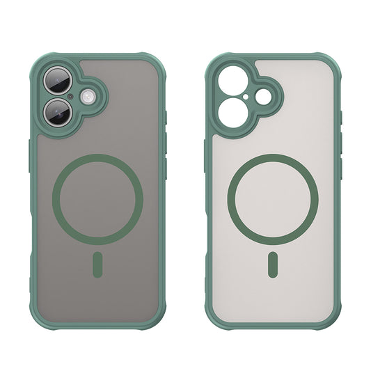 Etui MagSafe dla Apple iPhone 17, Techsuit, HaloFrost II, Zielony