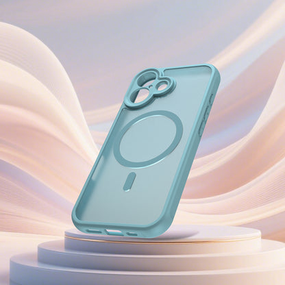 Etui MagSafe dla Apple iPhone 17, Techsuit, HaloFrost II, Jasnozielone