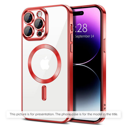 Etui MagSafe dla Apple iPhone 17, Techsuit, Luxury Crystal, Różowe