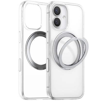 Etui MagSafe dla Apple iPhone 17, Torras, Ostand Pro, Przezroczyste