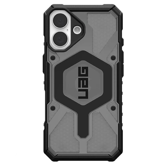Etui MagSafe dla Apple iPhone 17, Urban Armor Gear, Pathfinder Clear, Szare