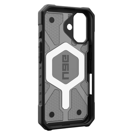 Etui MagSafe dla Apple iPhone 17, Urban Armor Gear, Pathfinder Clear, Szare