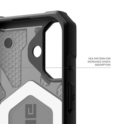 Etui MagSafe dla Apple iPhone 17, Urban Armor Gear, Pathfinder Clear, Szare