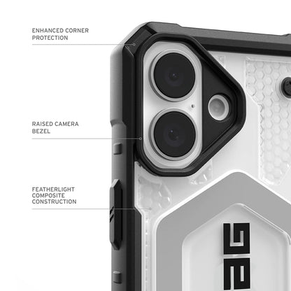 Etui MagSafe dla Apple iPhone 17, Urban Armor Gear, Pathfinder Clear, Przezroczyste