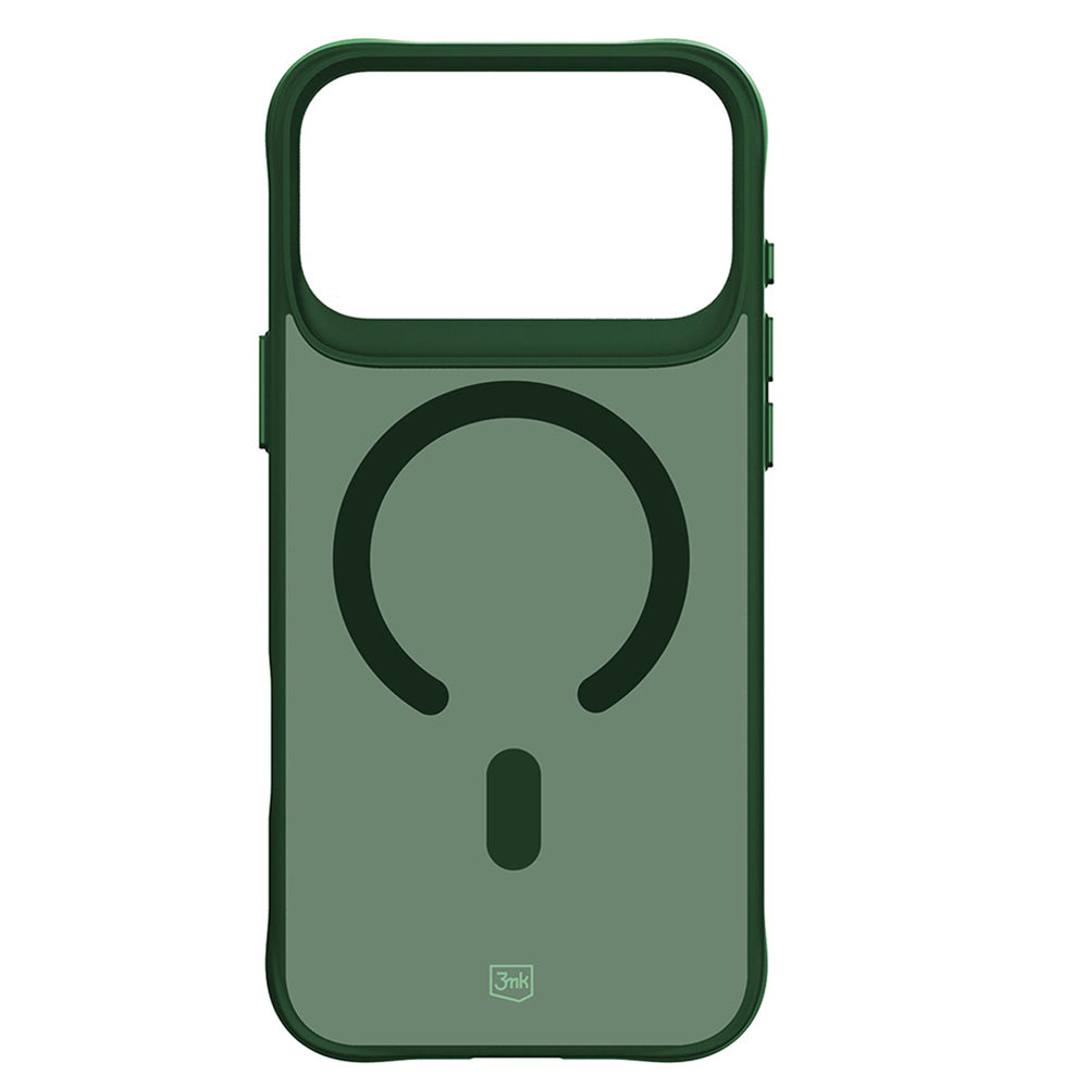 MagSafe Case for Apple iPhone 18 Pro / 17 Pro, 3MK, Smoke MagCase, Green