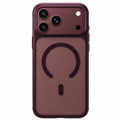 Etui MagSafe do Apple iPhone 18 Pro / 17 Pro, Blueo, APE Anti-Drop, bordowe