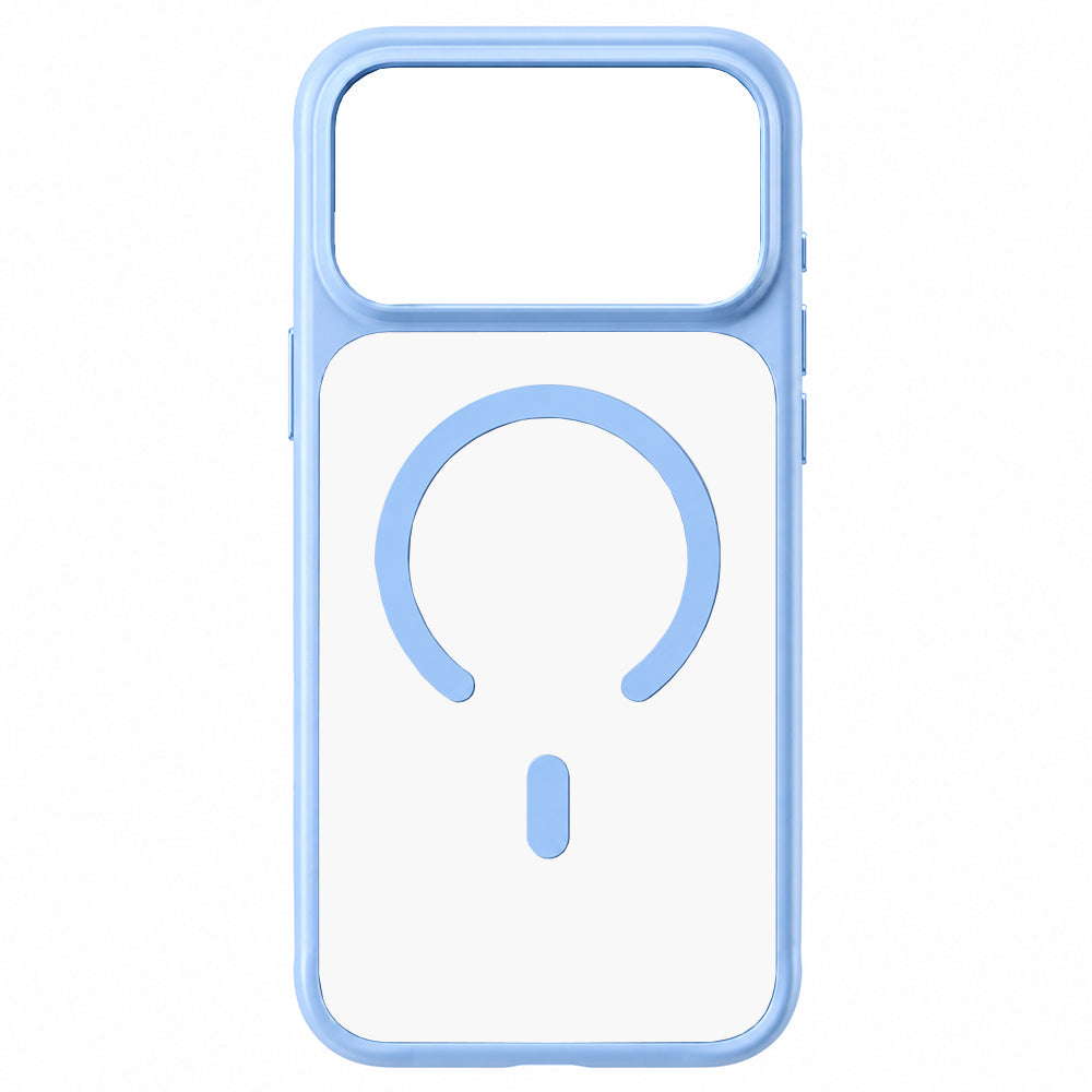 Etui MagSafe do Apple iPhone 18 Pro / 17 Pro, Blueo, przyjazny dla skóry, odporny na upadki, satynowy niebieski