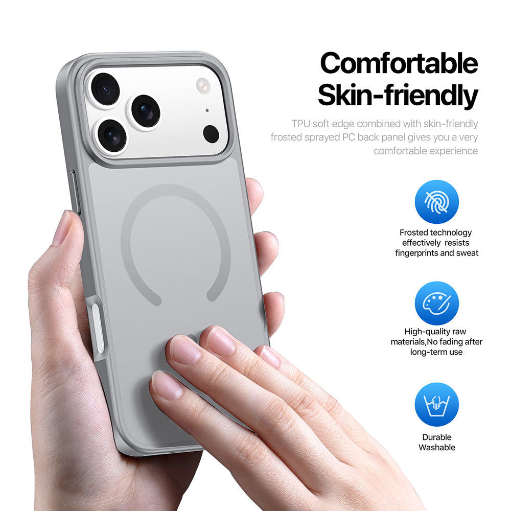 Etui MagSafe do Apple iPhone 18 Pro / 17 Pro, DUX DUCIS, Yind, niebieski