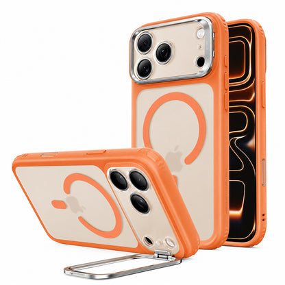 Etui MagSafe do Apple iPhone 18 Pro / 17 Pro, ESR, Classic Hybrid Kickstand, Pomarańczowy Satynowy