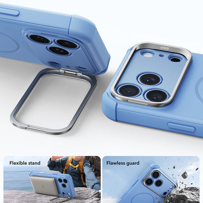 Etui MagSafe do Apple iPhone 18 Pro / 17 Pro, ESR, Cyber Armor Kickstand, Niebieskie