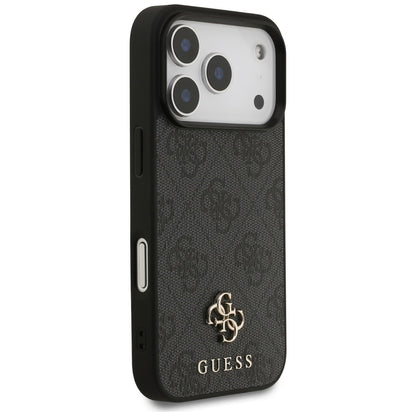 Etui MagSafe do Apple iPhone 18 Pro / 17 Pro, Guess, 4G Small and Classic Logo, czarne