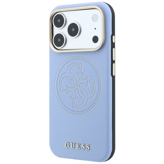 Etui MagSafe do Apple iPhone 18 Pro / 17 Pro, Guess, Perforated 4G, Bleu