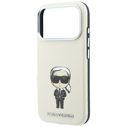 MagSafe Case for Apple iPhone 18 Pro / 17 Pro, Karl Lagerfeld, Ikonik Sketch, Beige