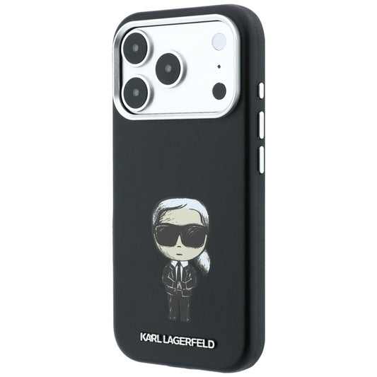 Etui MagSafe do Apple iPhone 18 Pro / 17 Pro, Karl Lagerfeld, Ikonik Sketch, Czarny