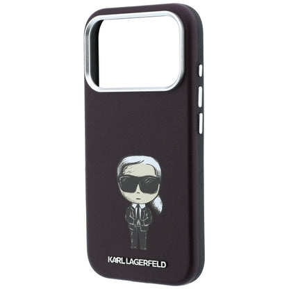Etui MagSafe do Apple iPhone 18 Pro / 17 Pro, Karl Lagerfeld, Ikonik Sketch, Wiśniowy