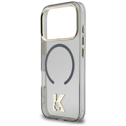 Etui MagSafe do Apple iPhone 18 Pro / 17 Pro, Karl Lagerfeld, IML Karl Head Logo, czarne