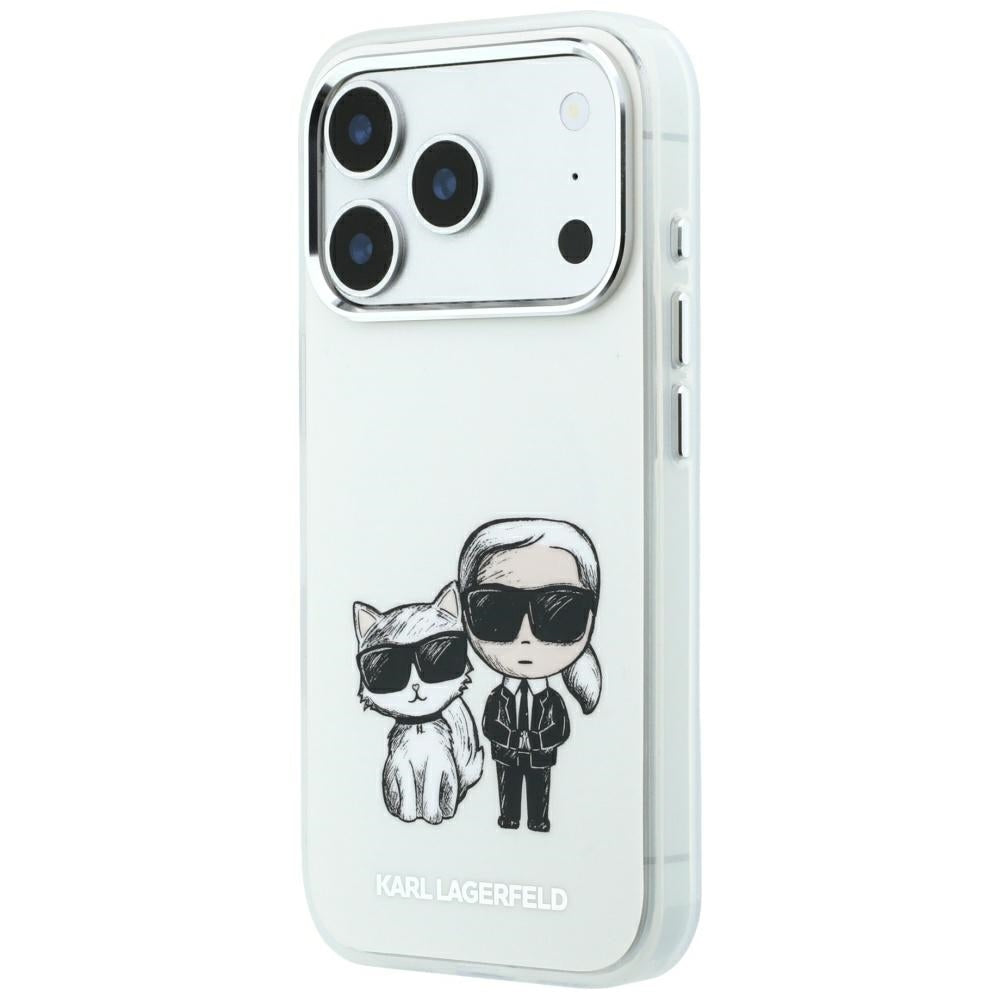 Etui MagSafe do Apple iPhone 18 Pro / 17 Pro, Karl Lagerfeld, KC Bodies Sketch, Beżowe