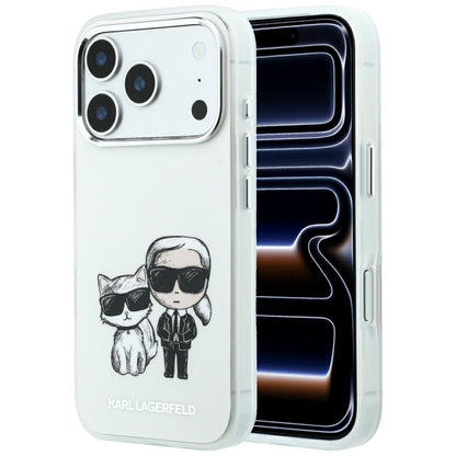 Etui MagSafe do Apple iPhone 18 Pro / 17 Pro, Karl Lagerfeld, KC Bodies Sketch, Beżowe