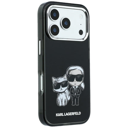 Etui MagSafe do Apple iPhone 18 Pro / 17 Pro, Karl Lagerfeld, KC Bodies Sketch, Czarny