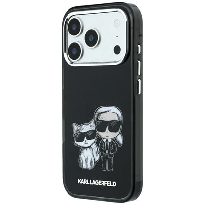 Etui MagSafe do Apple iPhone 18 Pro / 17 Pro, Karl Lagerfeld, KC Bodies Sketch, Czarny