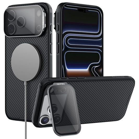 Etui MagSafe do Apple iPhone 18 Pro / 17 Pro, Nillkin, CamShield Prop, czarne