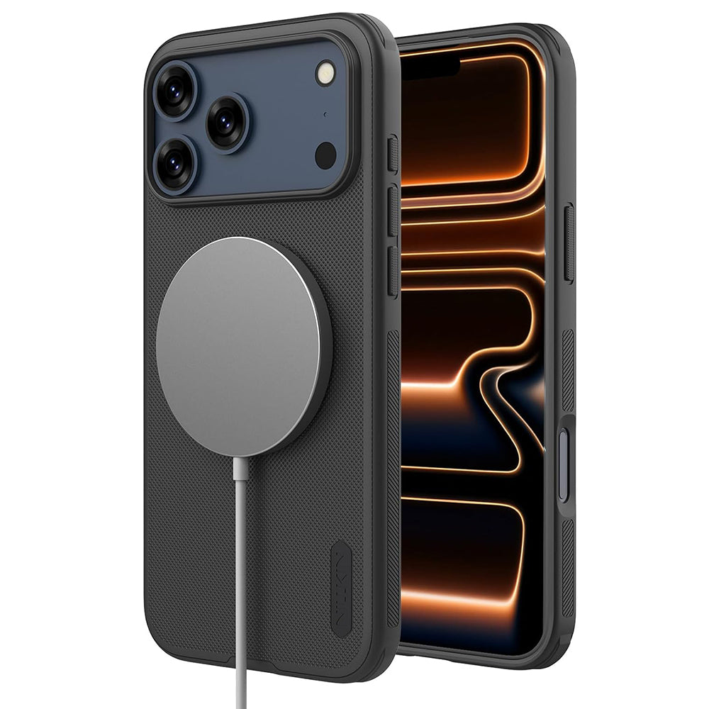 Etui MagSafe do Apple iPhone 18 Pro / 17 Pro, Nillkin, Super Shield Pro, czarne