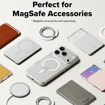 Etui MagSafe do Apple iPhone 18 Pro / 17 Pro, Ringke, Fusion, Przezroczyste