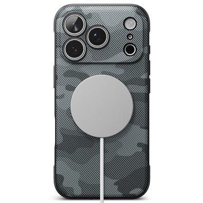 Etui MagSafe do Apple iPhone 18 Pro / 17 Pro, Ringke, Onyx, Kamuflaż