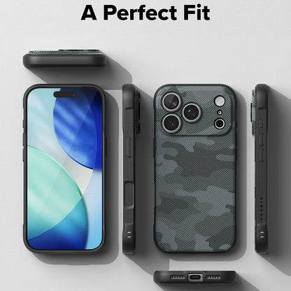 Etui MagSafe do Apple iPhone 18 Pro / 17 Pro, Ringke, Onyx, Kamuflaż