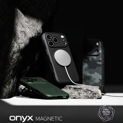 Etui MagSafe do Apple iPhone 18 Pro / 17 Pro, Ringke, Onyx, Kamuflaż